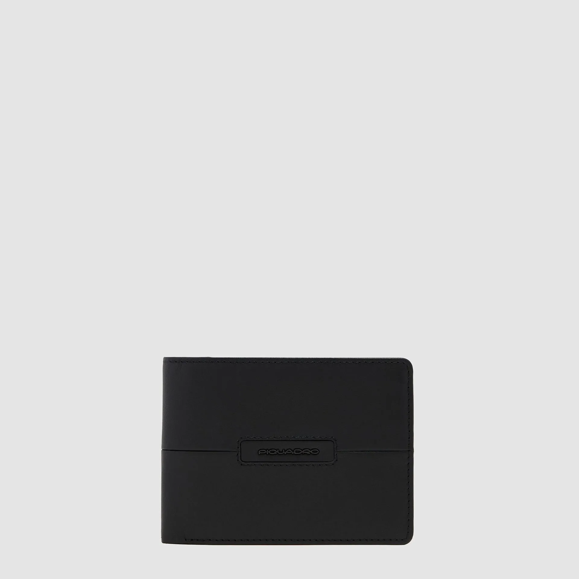 Кожаное портмоне с RFID-защитой и 7 отделениями для карт Piquadro PU1392W149R/N, чёрныйphoto0