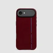Кожаный чехол для iPhone 17 Air с MagSafe Piquadro AC7103B2/R, красный