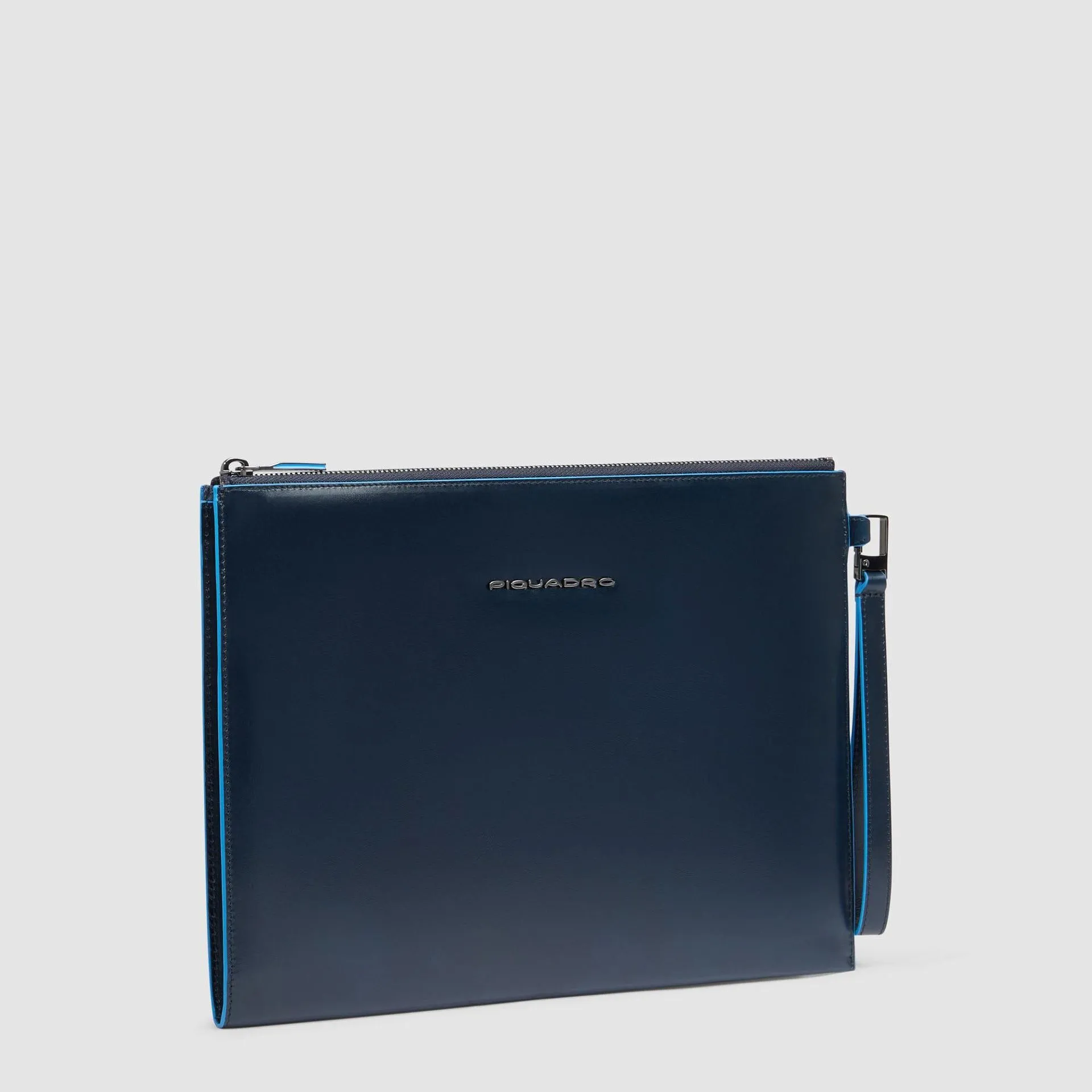Мужской клатч из кожи для iPad 11" Blue Square Piquadro AC6510B2/BLU2, синийphoto1