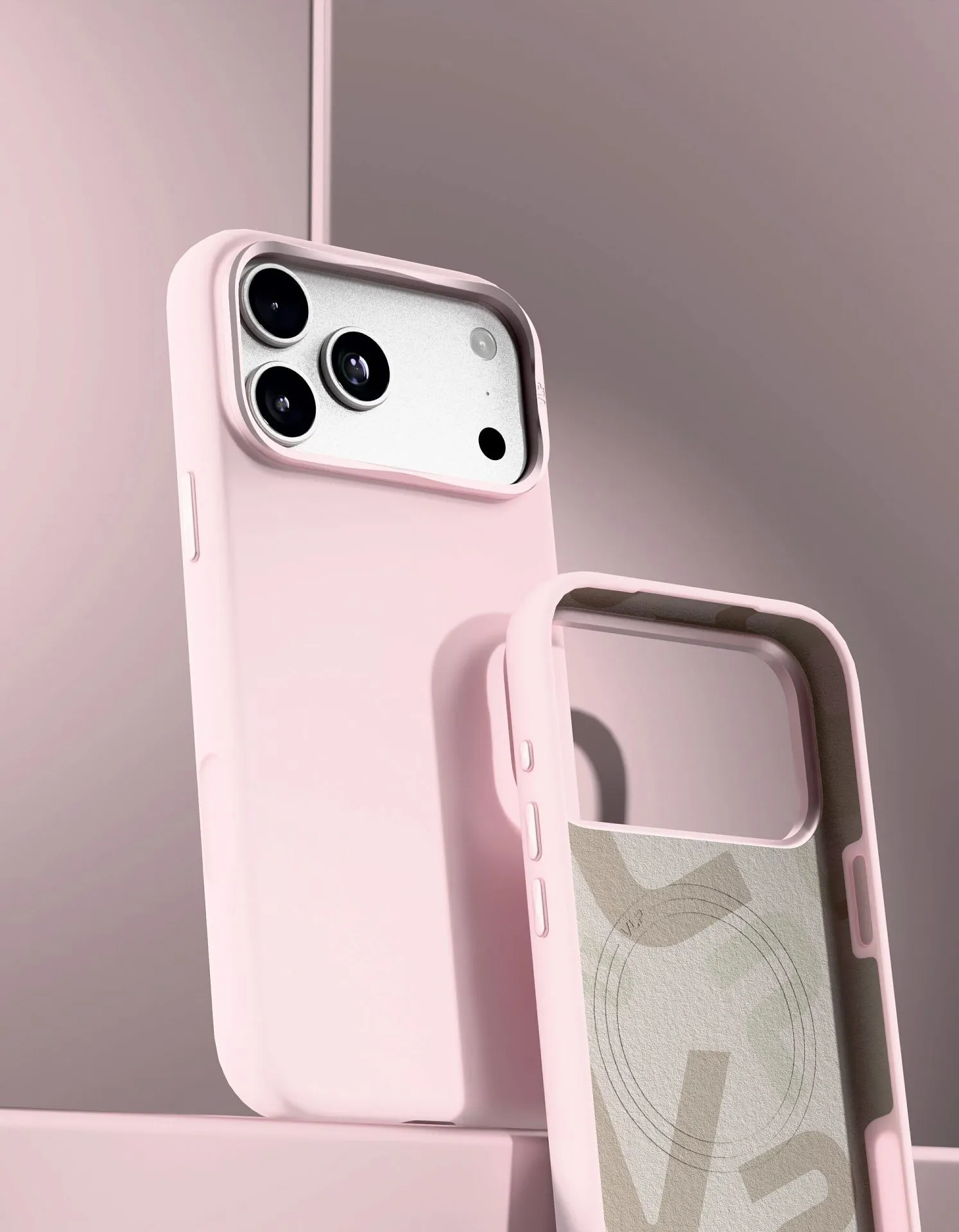 Чехол защитный VLP Aster Pro Case с MagSafe для iPhone 18 Pro, розовыйphoto1