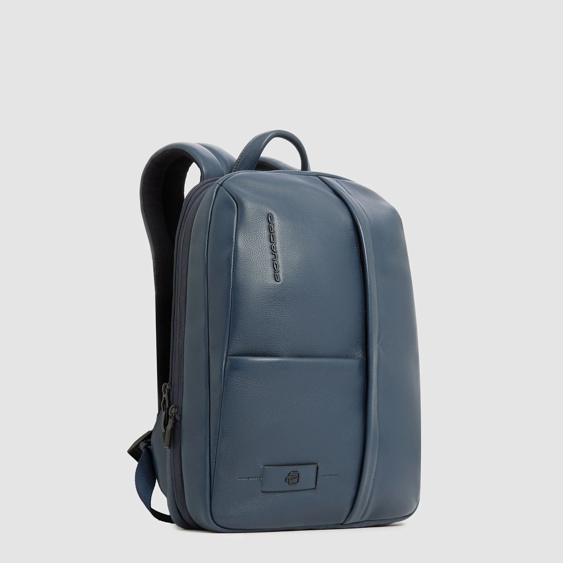 Кожаный расширяемый рюкзак для ноутбука 14" Piquadro CA7054W137/BLU, синийphoto1