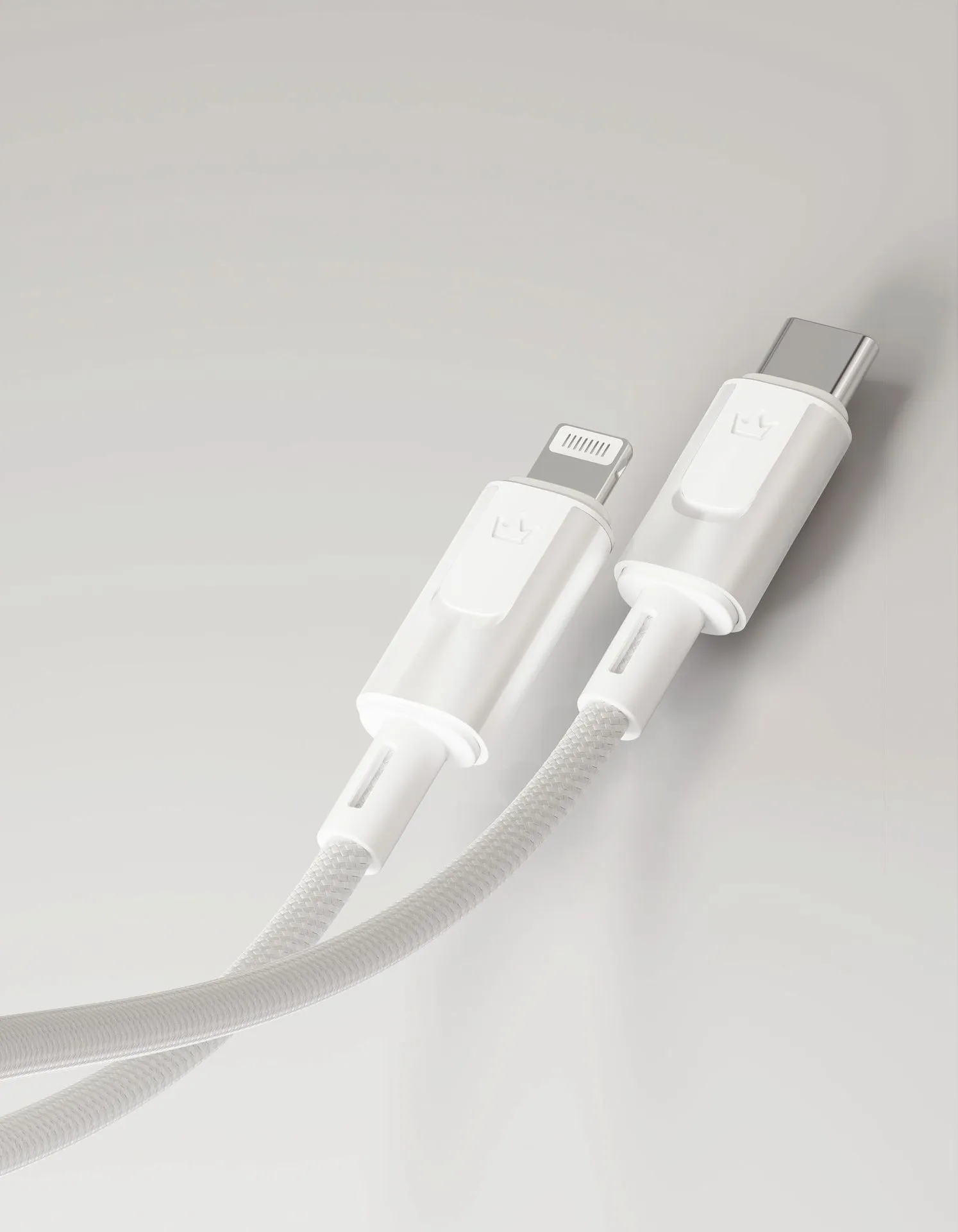 Дата-кабель VLP Force Line 30W USB-C + Lightning, 1.2m, белыйphoto8