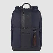 Рюкзак для ноутбука 14" из переработанной ткани Piquadro CA3214BR2/BLU, синий
