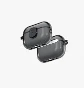 Чехол UNIQ Glase Pro для AirPods Pro (3rd Gen), серый (Smoke)