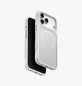 Чехол UNIQ Veren для iPhone 18 Pro Max, серый (chalk frost)