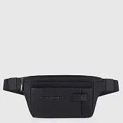Поясная сумка из нейлона и кожи с карманом для смартфона Piquadro CA2174BR/BLU, синий