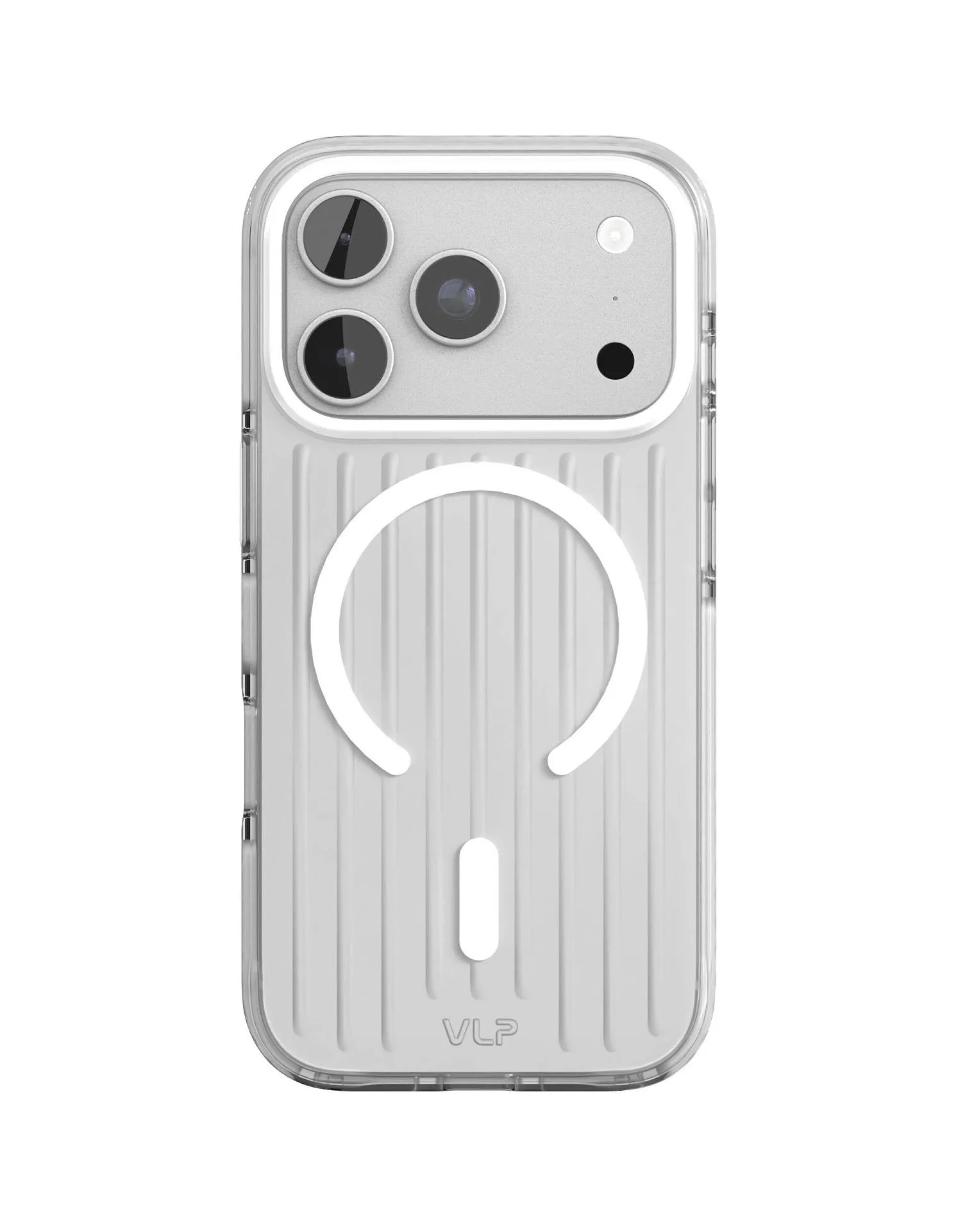Чехол защитный VLP Pulse Case с MagSafe для iPhone 18 Pro, серебристыйphoto0