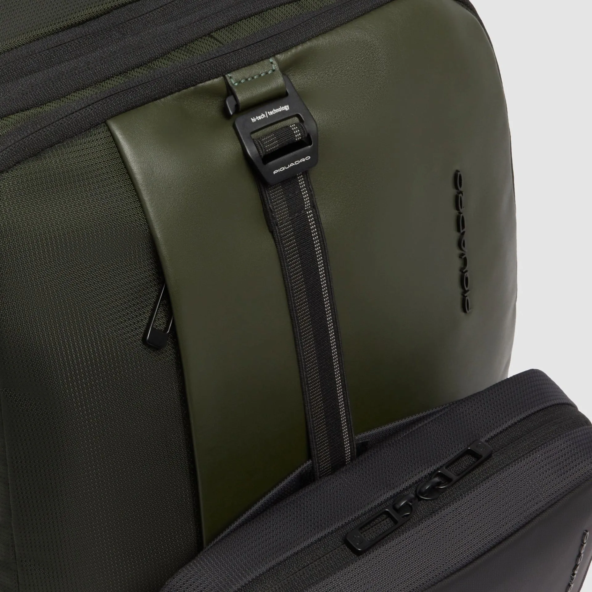 Дорожный рюкзак для ноутбука 15,6" с расширением объёма Piquadro CA7192W145/VE, зелёныйphoto7