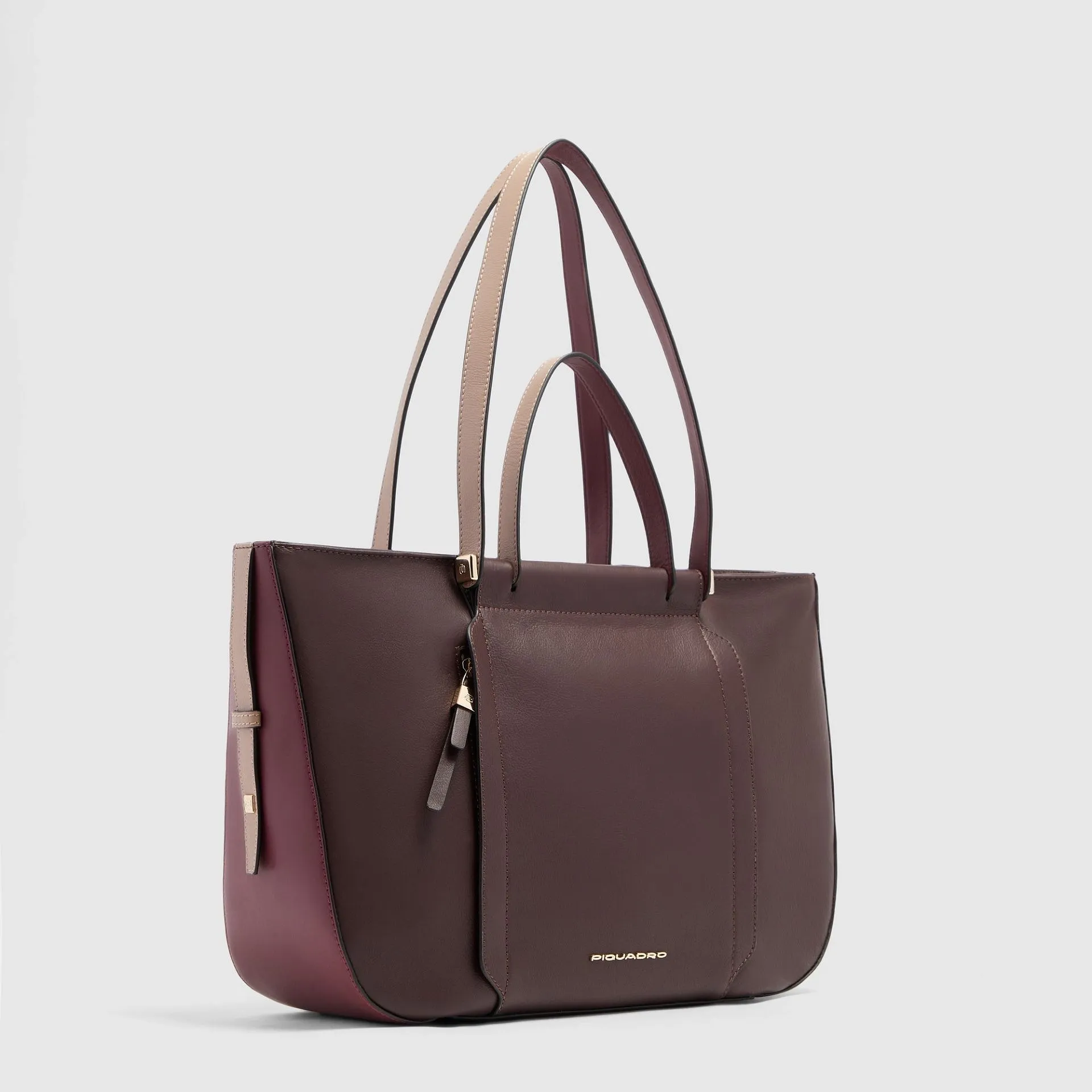 Женская кожаная сумка для ноутбука 14" Piquadro BD7136W92/BORO, бордовыйphoto1