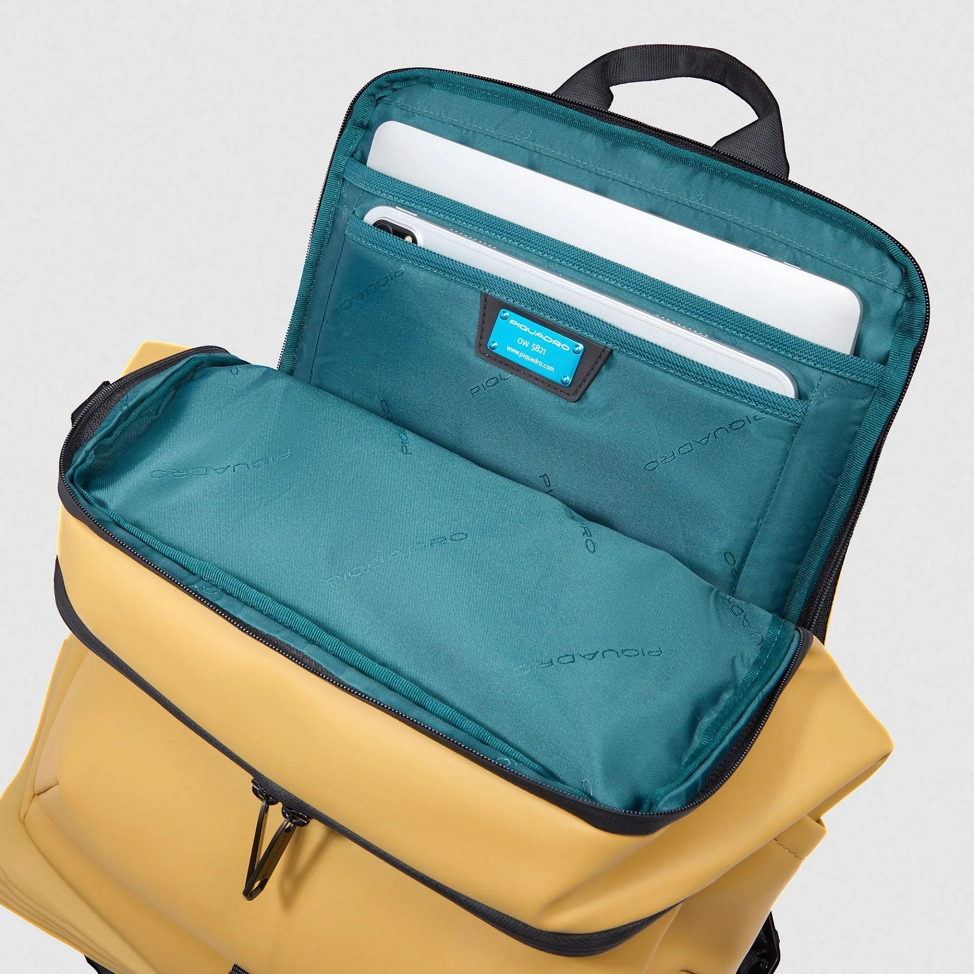 Рюкзак для ноутбука 15,6" водоотталкивающий Piquadro CA6465C2OW/BLU, синийphoto5