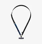 Ремешок для телефона UNIQ Vista Flex, черный / синий (Black Deepblue)