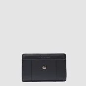Женский кожаный кошелёк на 10 карт с RFID-защитой Piquadro PD6661W92R/N, чёрный