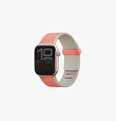 Ремешок UNIQ Revix IV для Apple Watch 49/46/45/44 мм, розовый / бежевый (Coralquartz Beige)