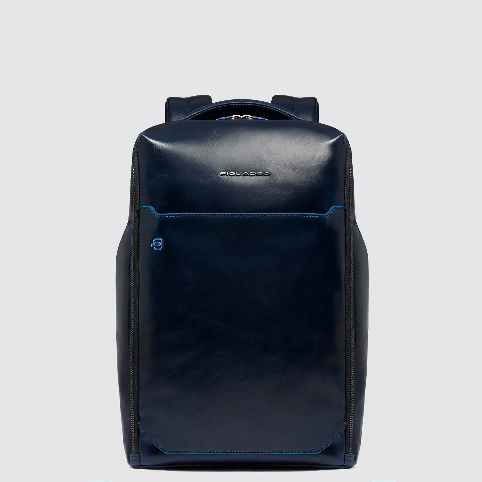 Кожаный рюкзак для ноутбука 14" с RFID-защитой Piquadro CA6591B2/BLU2, синийphoto0