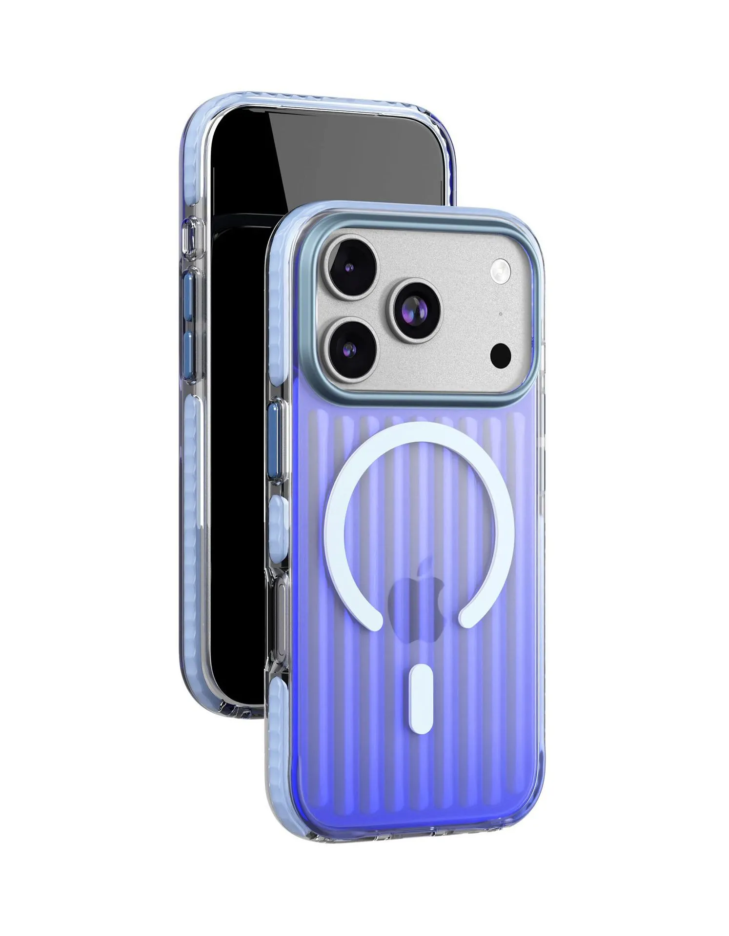 Чехол защитный VLP Pulse Case с MagSafe для iPhone 17 Pro, синийphoto3