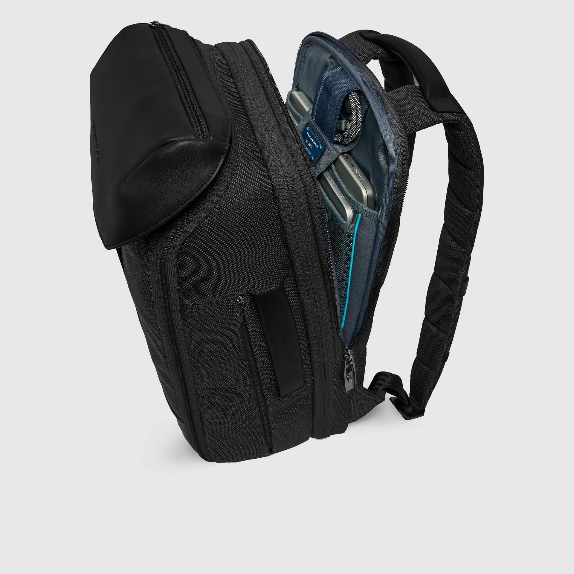 Рюкзак для ноутбука 15,6" с замком по отпечатку пальца Piquadro CA7402PQ6/N, чёрныйphoto3