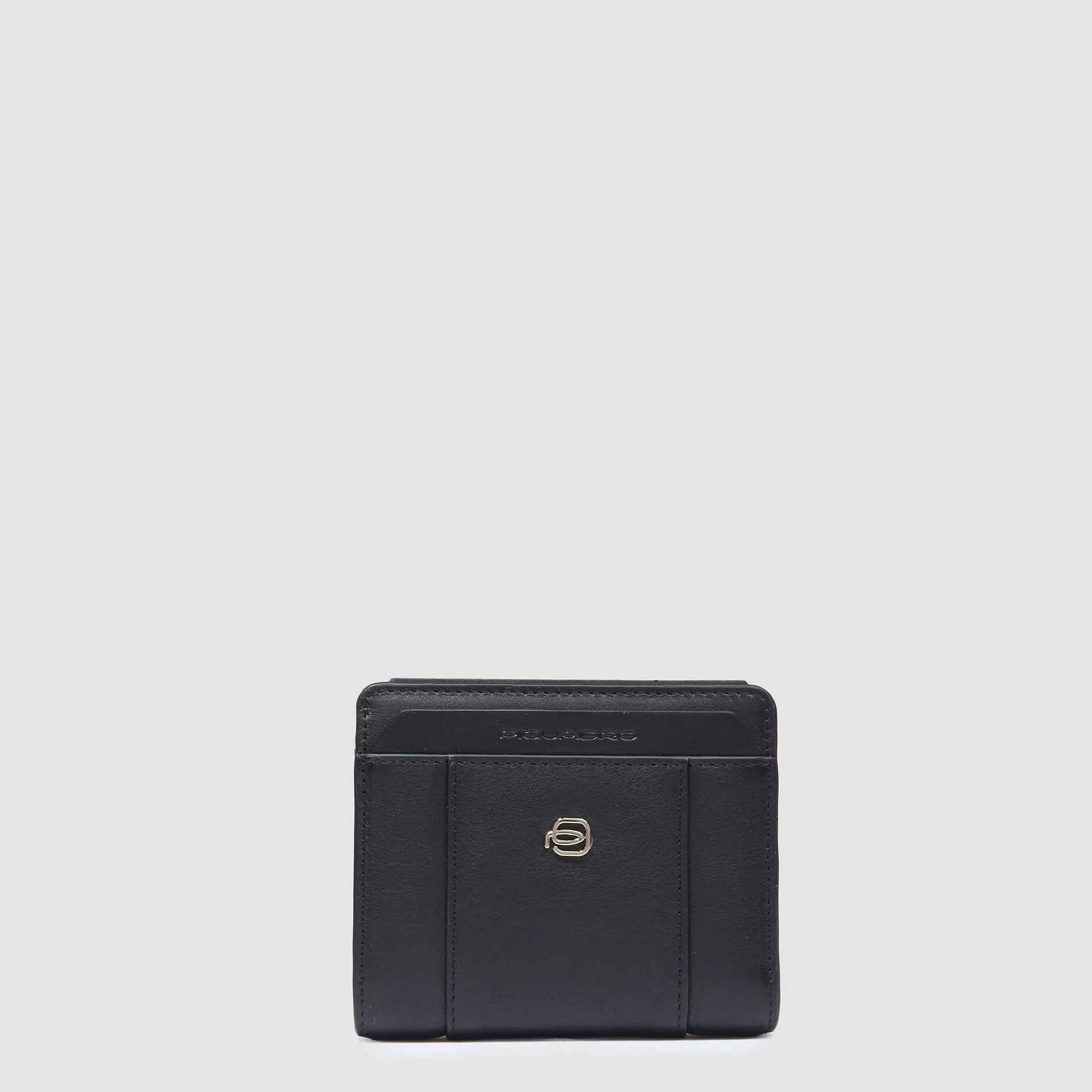 Женский кожаный кошелёк на 4 карты с RFID-защитой Piquadro PD6660W92R/N, чёрныйphoto0