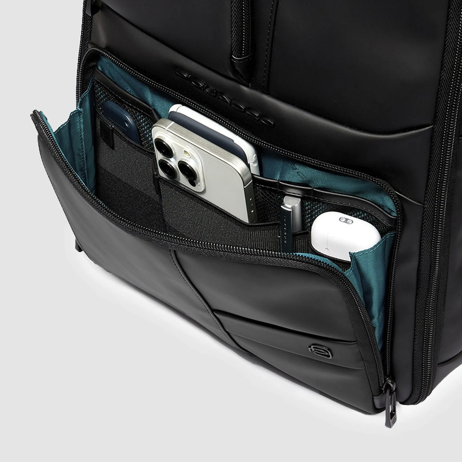 Водоотталкивающий рюкзак для ноутбука 14" Piquadro CA6238W129W/BLU, синийphoto8