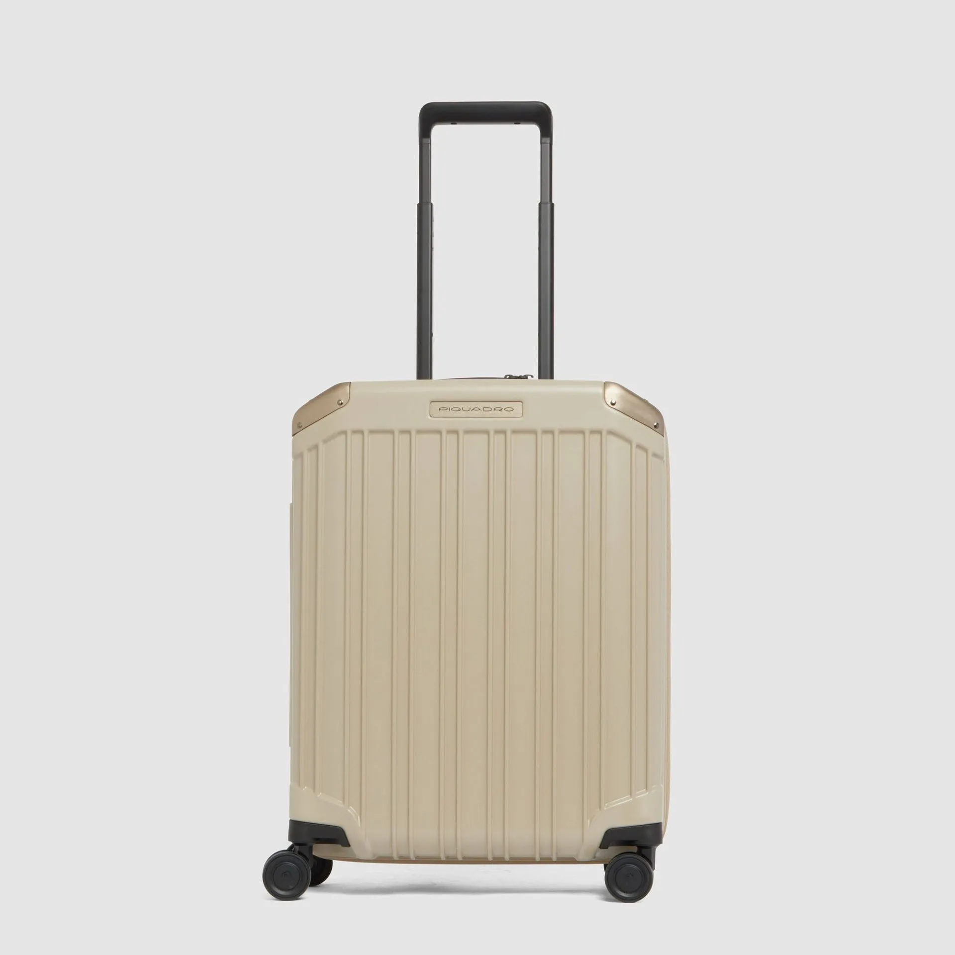 Жёсткий чемодан для ручной клади с замком TSA Piquadro BV4425PQL/BEO, матовый бежевыйphoto0