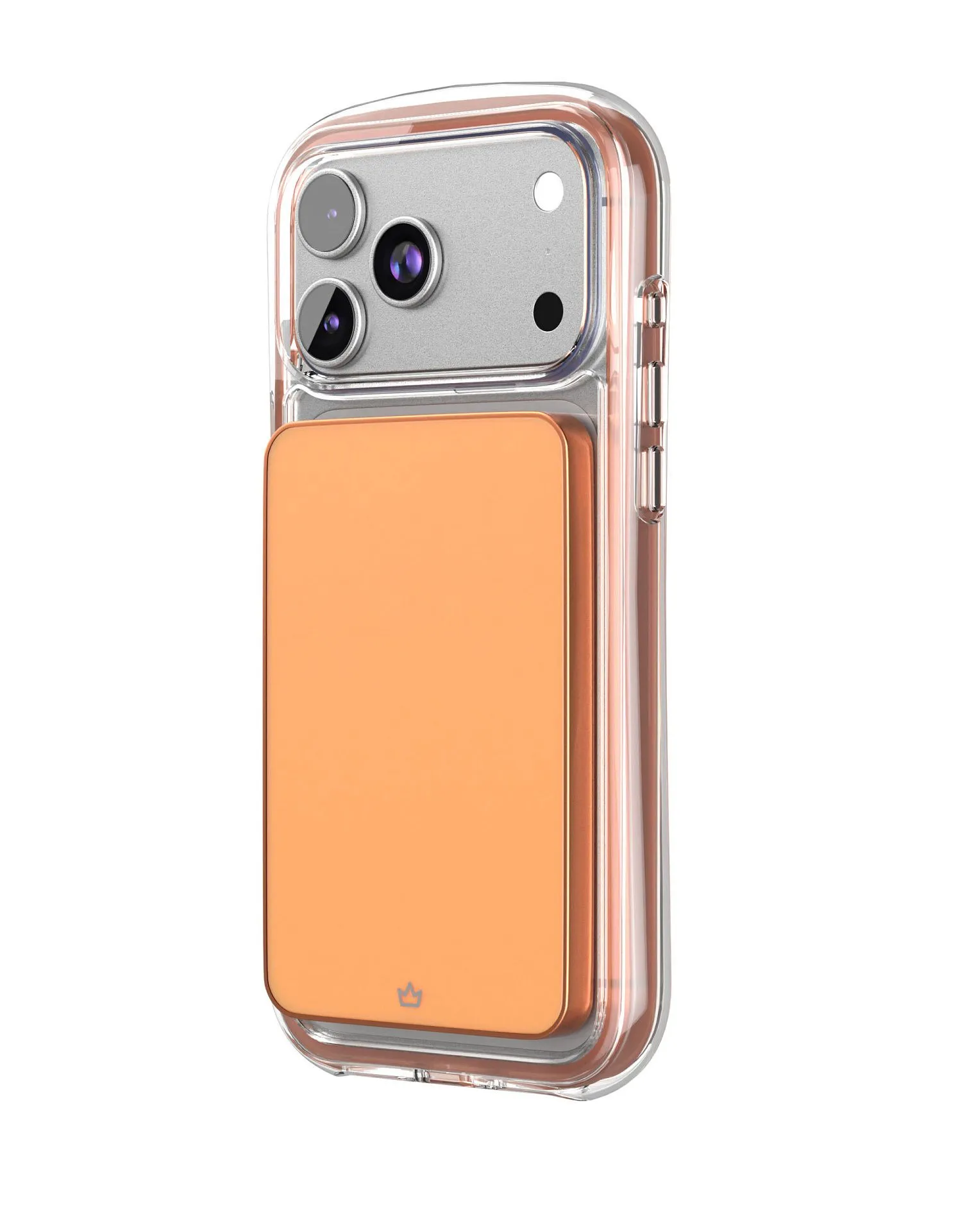 Чехол защитный VLP Bubble Case с MagSafe для iPhone 17 Pro Max, оранжевыйphoto2