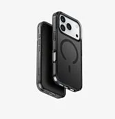 Чехол UNIQ Clario для iPhone 17 Pro, серый (Smoke)