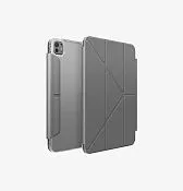 Чехол UNIQ Camden Click для iPad Pro 11" (M4-M5), серый (Dark Gray)
