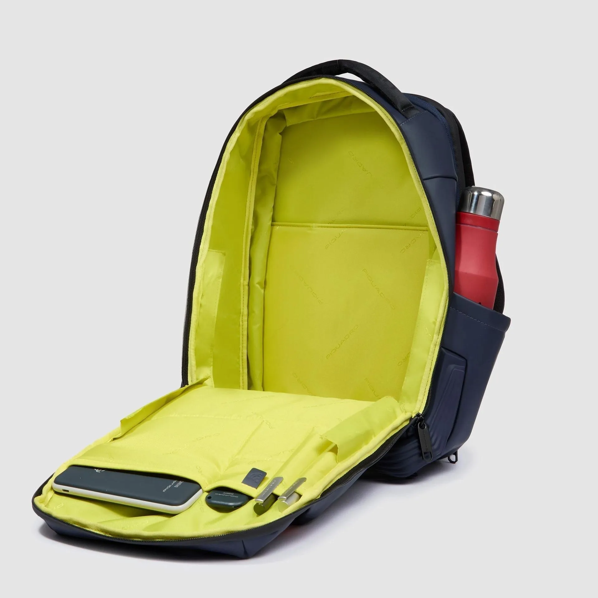 Дорожный рюкзак для ноутбука 14" с расширением Piquadro CA6638C2OW/BLU, синийphoto4