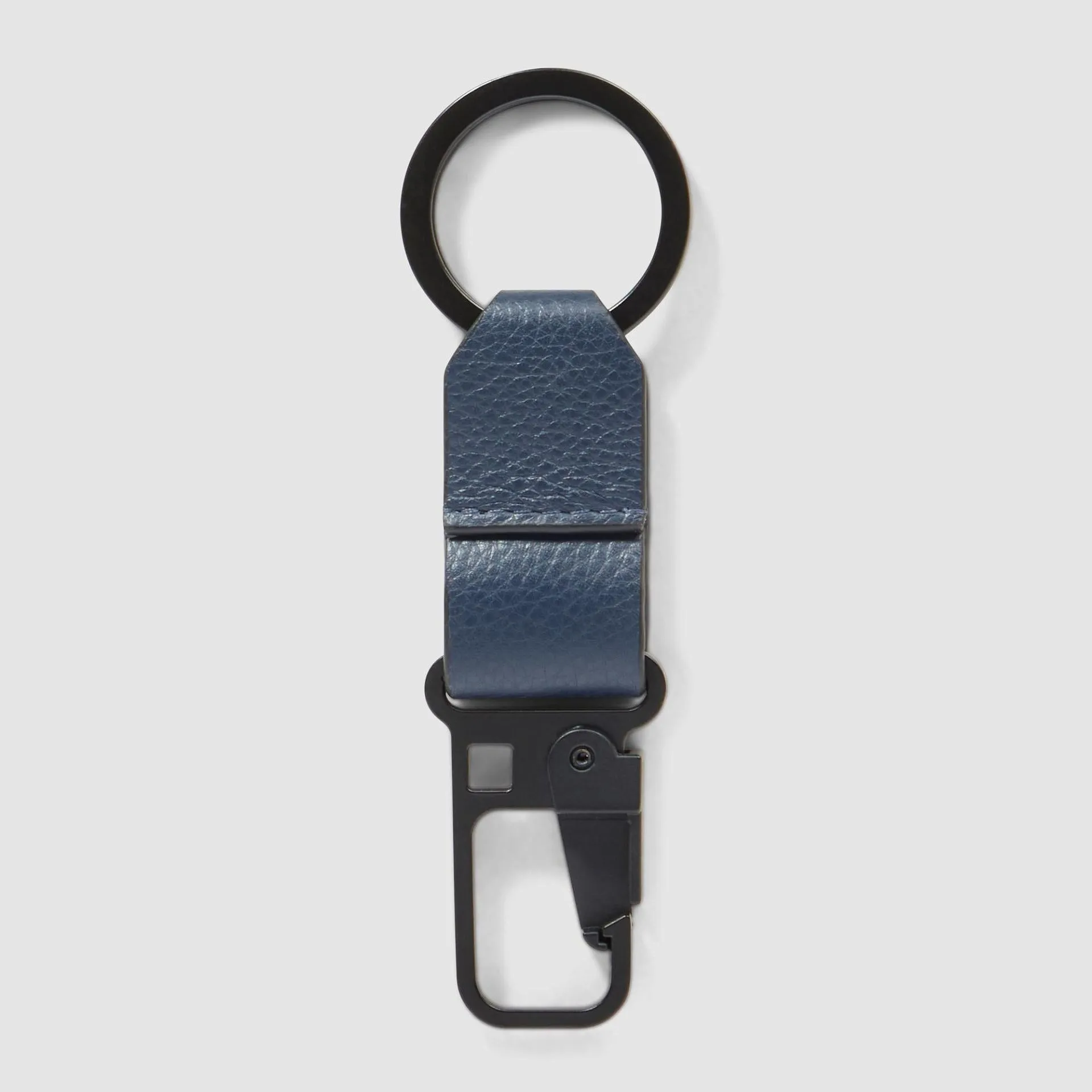 Кожаный брелок для ключей с карабином Russel Piquadro PC6846W137/BLU, синийphoto1