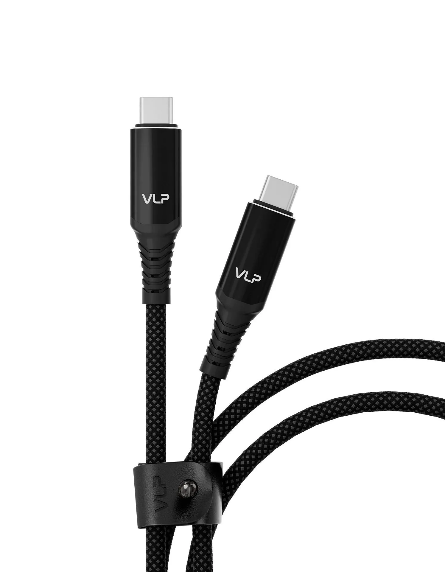 Дата-кабель VLP Thunder Cable USB C - USB C, 1м, черныйphoto0