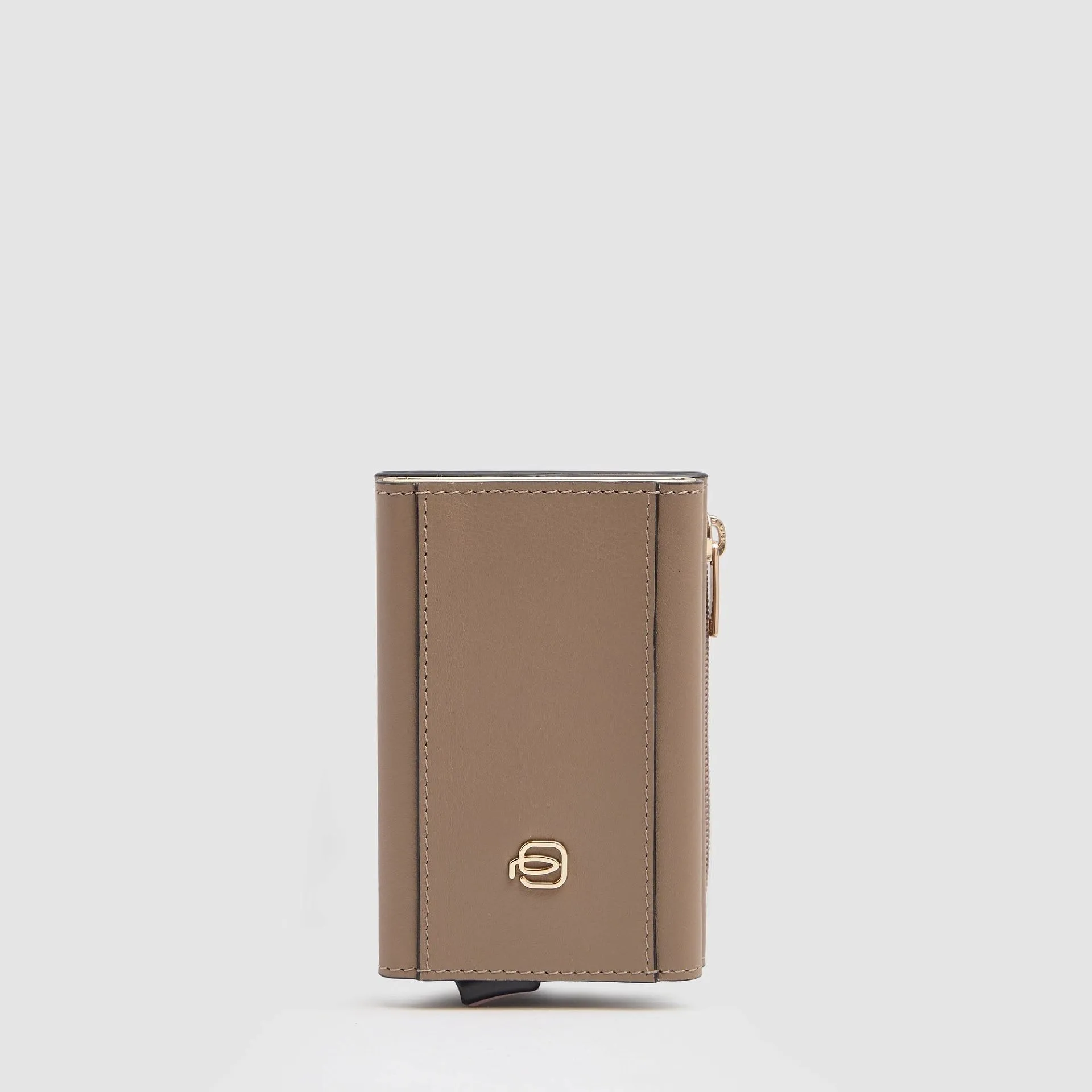 Компактный женский кошелёк с RFID-защитой Piquadro PP5585W92R/TOBLU, серыйphoto0