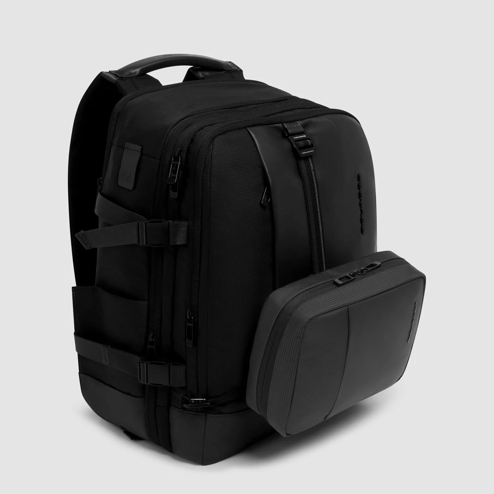 Дорожный рюкзак для ноутбука 15,6" с расширением объёма Piquadro CA7192W145/N, чёрныйphoto8
