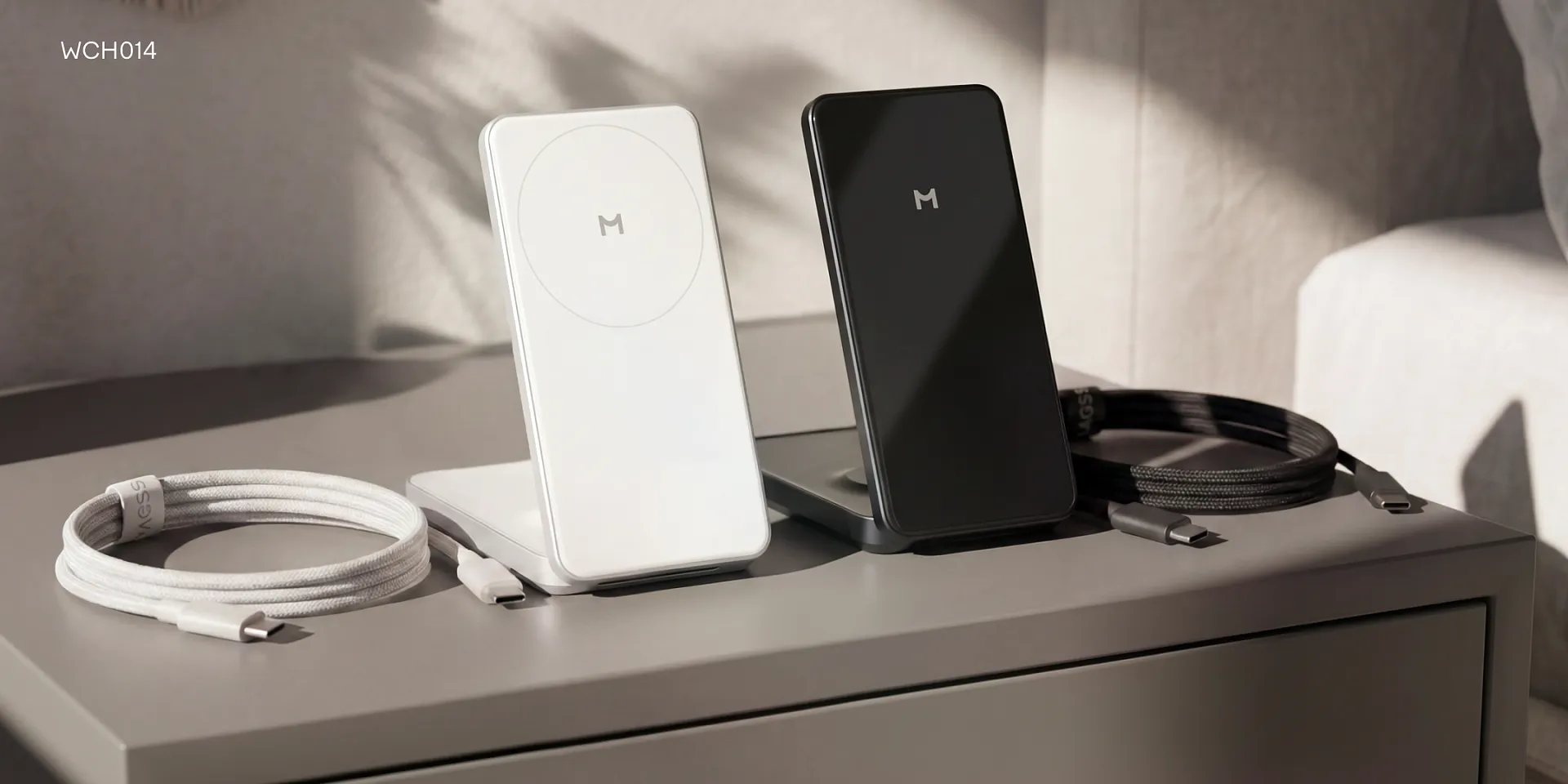 Беспроводное зарядное устройство Magssory Flip 3 в 1 Whitephoto14