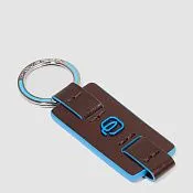 Брелок для ключей из кожи, линия Blue Square Piquadro PC6862B2/MO, коричневый