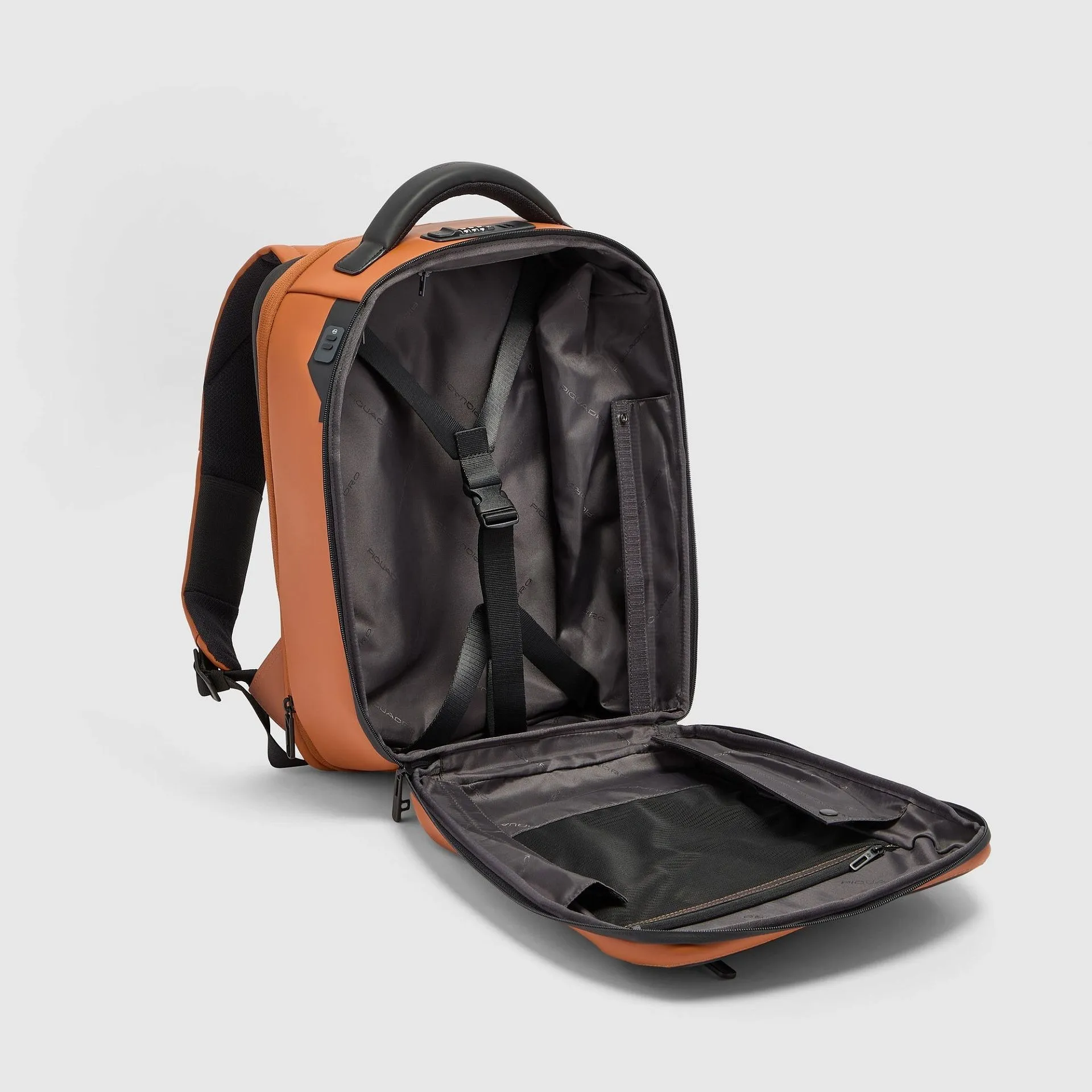 Дорожный рюкзак для ноутбука 14" с системой расширения Piquadro CA7151W146/AR, оранжевыйphoto4