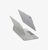 Чехол-клавиатура UNIQ Venno Pro для iPad Air 11" (M2-M4), белый (Cloud White)