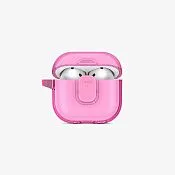 Чехол UNIQ Glase Pro для AirPods 4 / AirPods 5, розовый (candy pink)