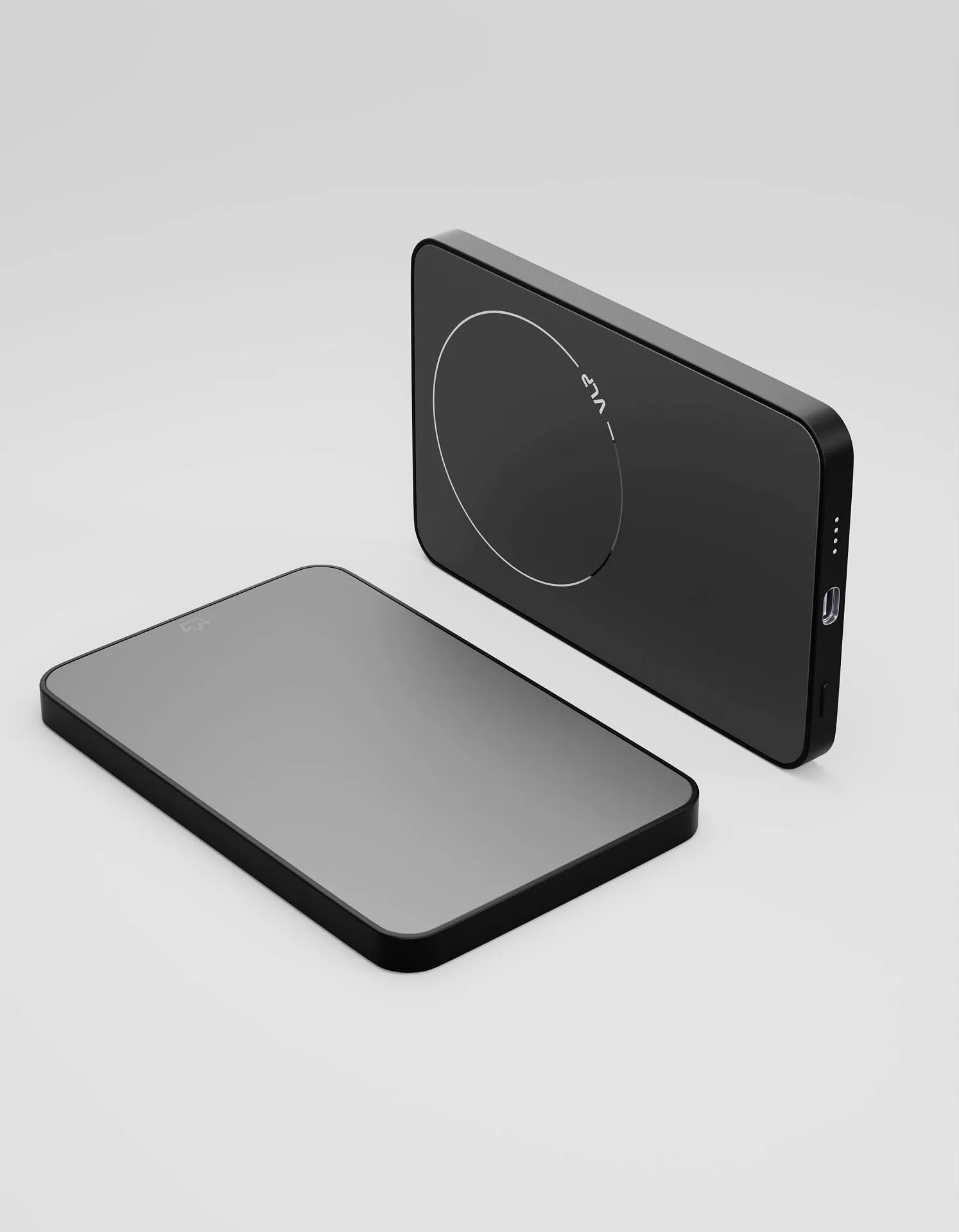 Аккумулятор внешний VLP Diamond Energy MagSafe, Qi2, 5000 mAh, USB-C, черный титанphoto6