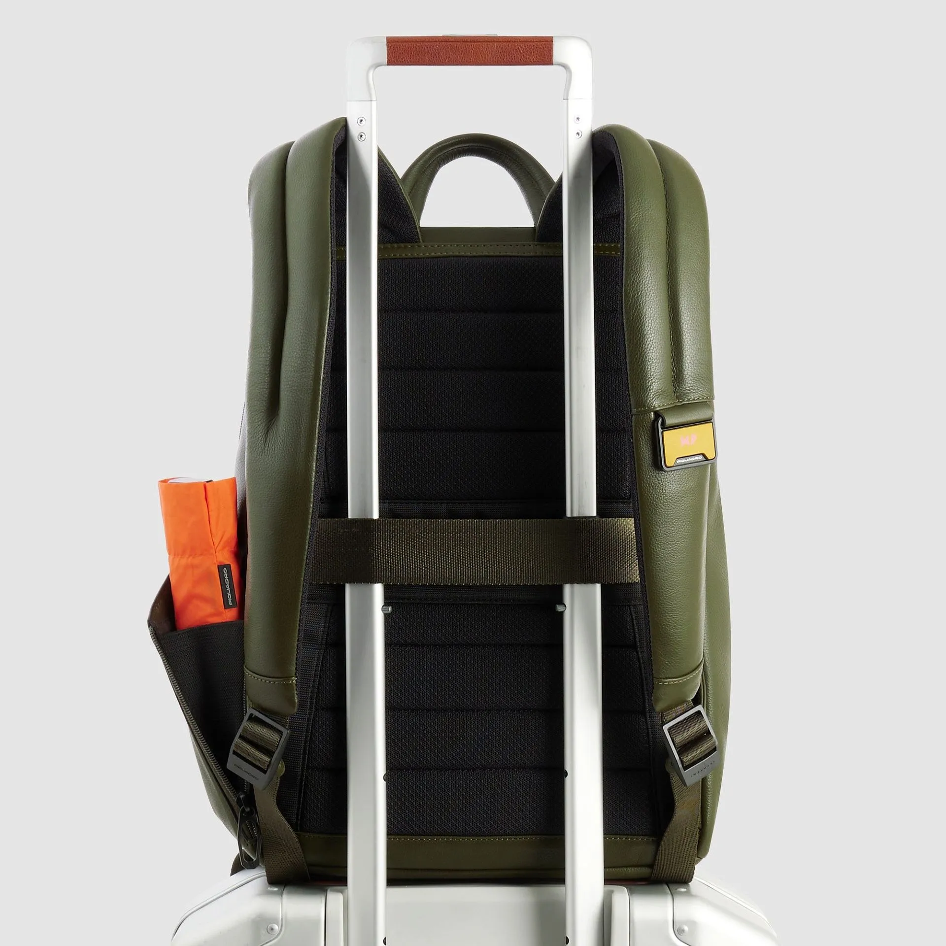 Кожаный рюкзак для ноутбука 14" Piquadro CA6765W137/VE2, зелёныйphoto2