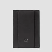 Обложка для паспорта из кожи с RFID-защитой Piquadro PP6340W92R/N, чёрный
