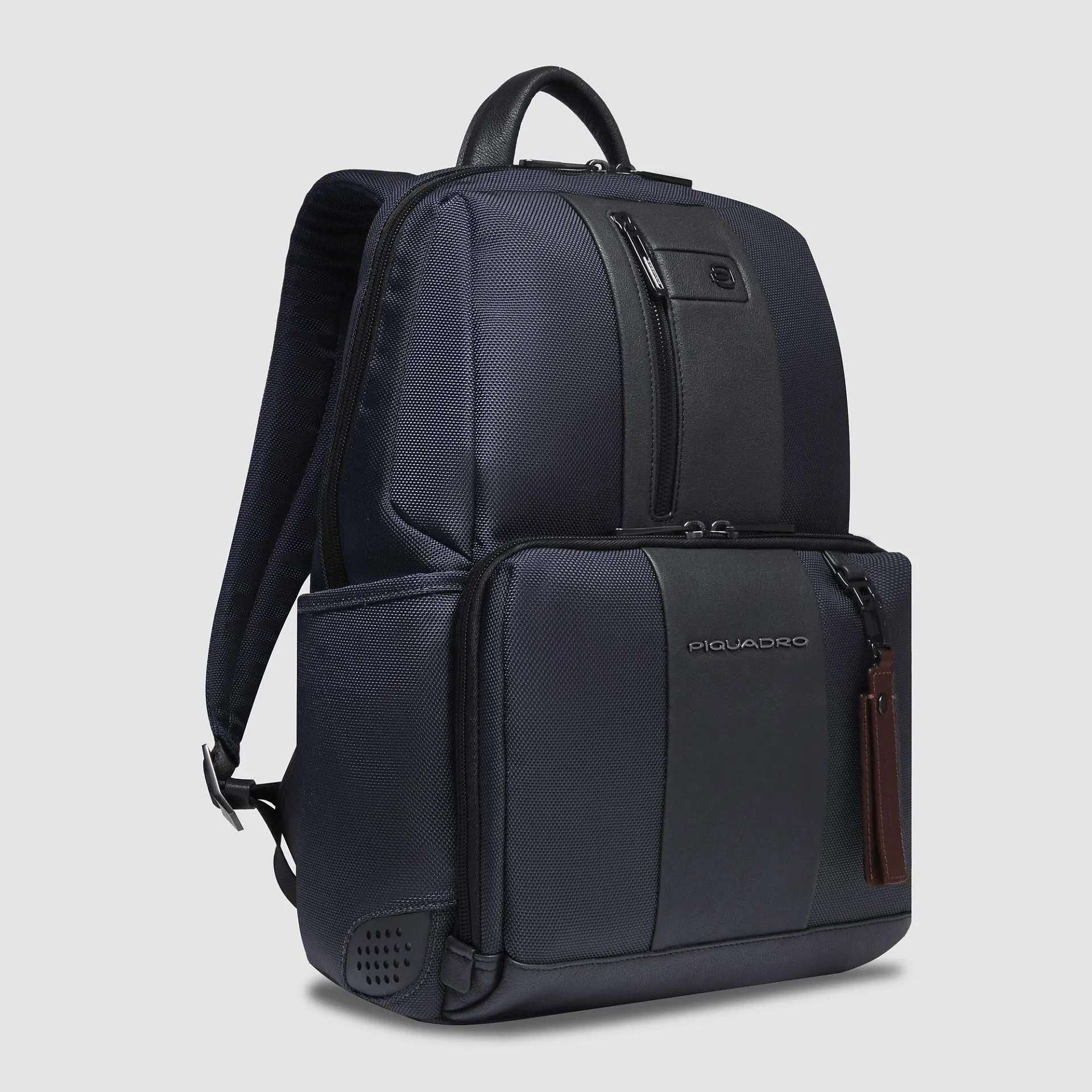 Рюкзак для ноутбука 14" из переработанной ткани Piquadro CA3214BR2/BLU, синийphoto1