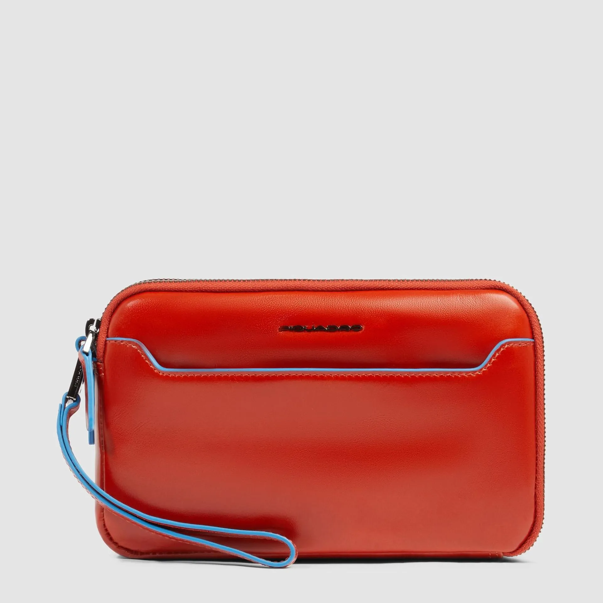 Клатч мужской кожаный с RFID-защитой Blue Square Piquadro AC6901B2R/CU4, коричневыйphoto0
