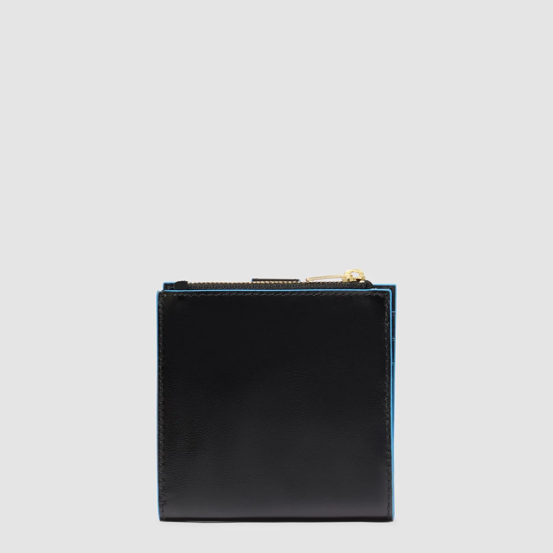Кардхолдер женский кожаный на 9 карт с RFID-защитой Piquadro PP6843B2R/N, чёрныйphoto3