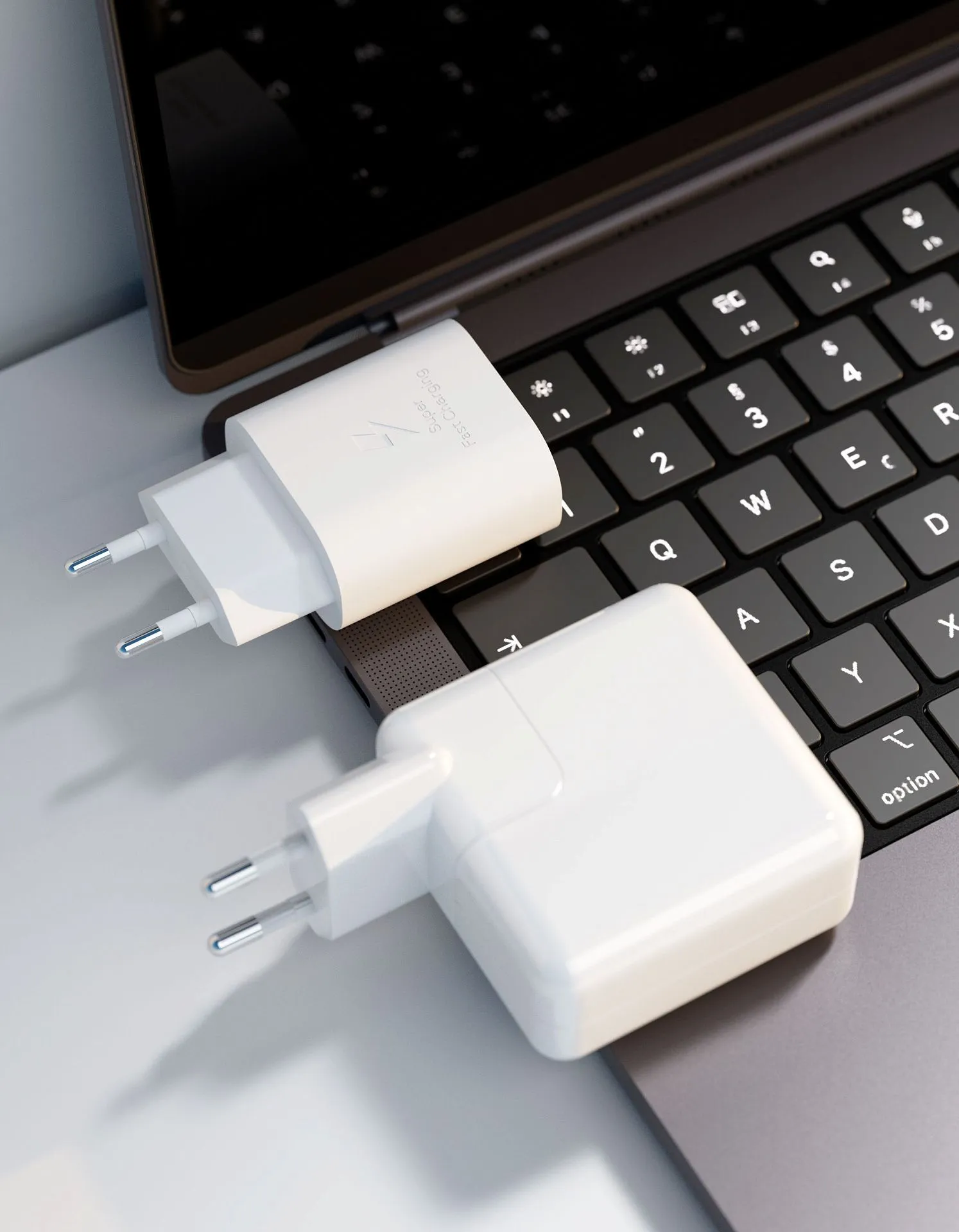 Сетевое зарядное устройство VLP 25Вт USB-C, PD, PPS, белыйphoto3
