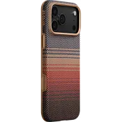 Премиум противоударный чехол Pitaka для iPhone 17 Pro, Закат