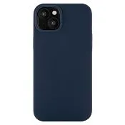 Силиконовый чехол uBear Touch Mag Case для iPhone 15 Plus Темно-Синий