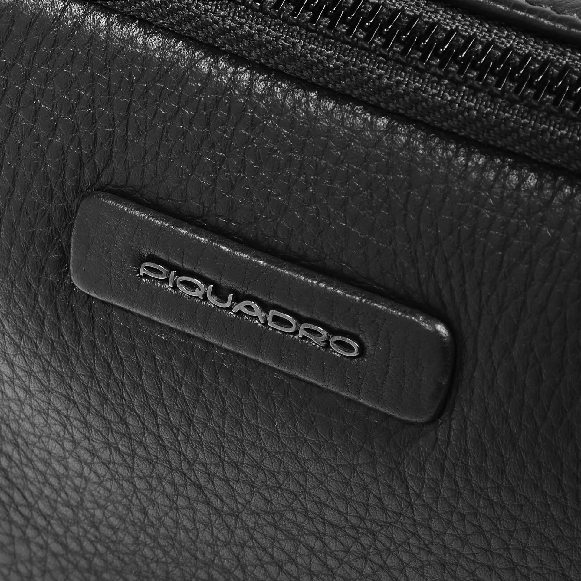 Мужской кожаный клатч с двумя отделениями и ремешком Piquadro AC4221MOS/N, чёрныйphoto4