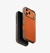 Чехол UNIQ Lyden DS для iPhone 17 Pro, оранжевый (Flame Orange)