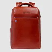 Кожаный рюкзак для ноутбука 14" с защитой RFID Piquadro CA6858B2/CU4, коричневый