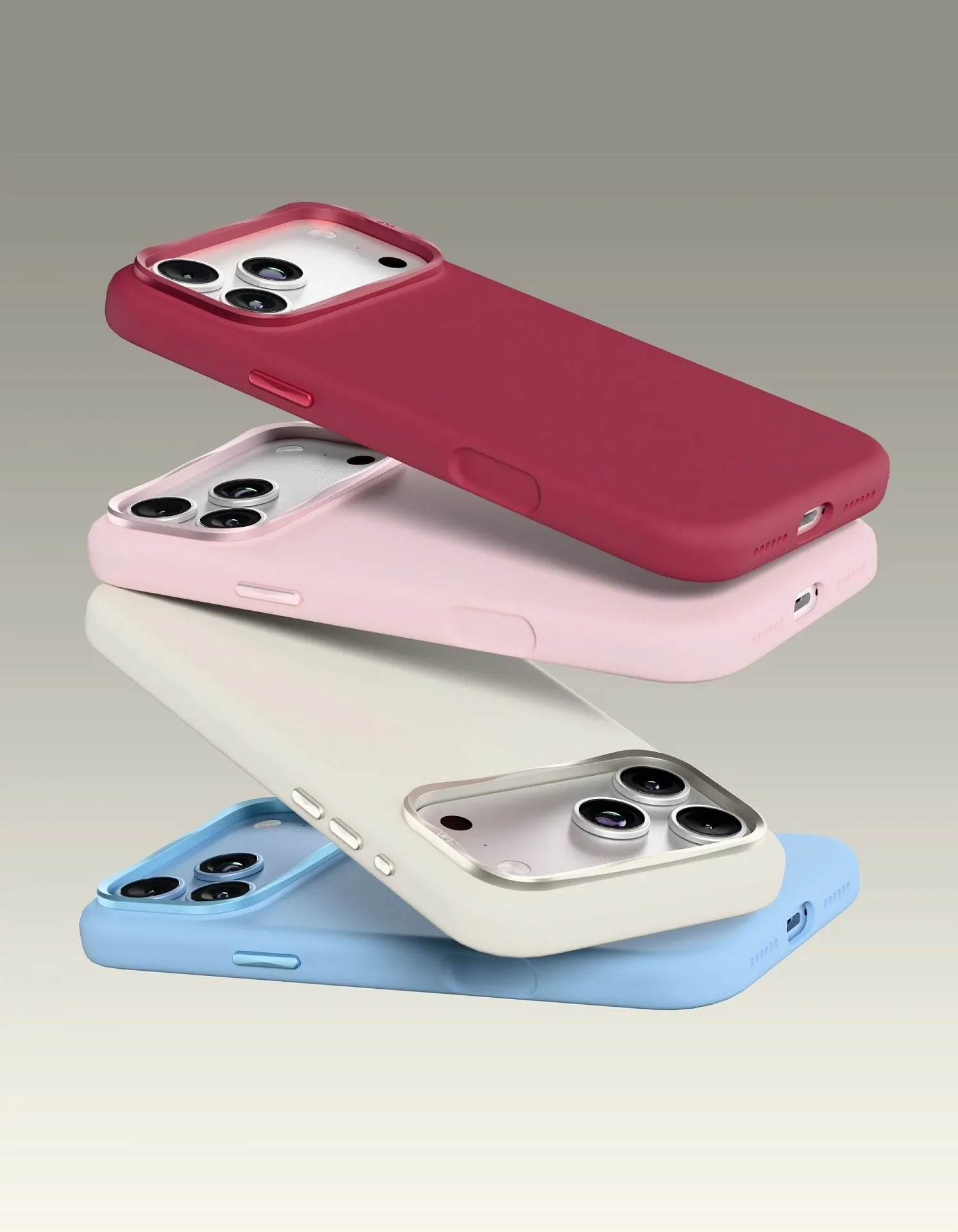 Чехол защитный VLP Aster Pro Case с MagSafe для iPhone 18 Pro Max, белыйphoto3