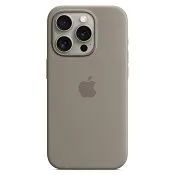 Силиконовый чехол MagSafe для iPhone 15 Pro Глиняный